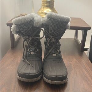Storm Gray Snow Boots